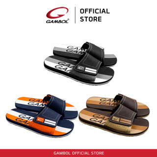 GAMBOL แกมโบล รองเท้าแตะสวมชาย รุ่น GM13034 Size 40-44