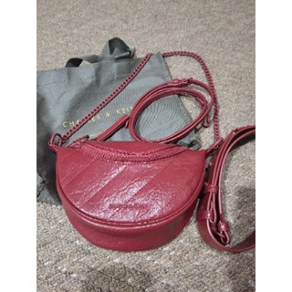 Charles &amp; keith Crossbody Bag - Red