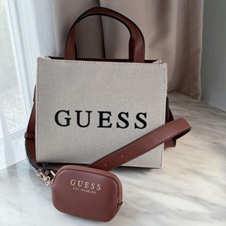 👜กระเป๋าสะพาย NEW Guess Gelber mini tote crossbody