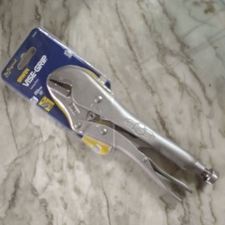 IRWIN คีมล็อค ปากตรง 10 นิ้ว รุ่น 10R ( Straight Jaw Locking Plier )