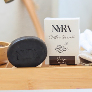 นีร่า สบู่สครับกาแฟ (NYRA Coffee Scrub Soap) 100 กรัม