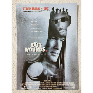 Handbill ใบปิดหนังเก่า - Exit Wounds (2001) ยุทธการล้างบางเดนคน