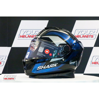 หมวกกันน็อค SHARK HELMETS รุ่น SPARTAN GT PRO CARBON RITMO / DBU