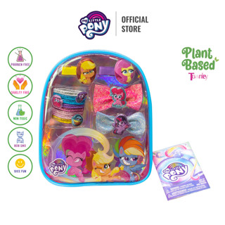 My Little Pony เซ็ทกระเป๋าเป้อุปกรณ์ตกแต่งผม ลิขสิทธ์แท้ (มายลิตเติ้ล โพนี่)