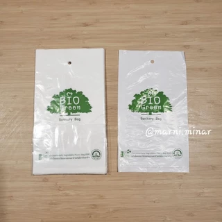 sanitary bag (บรรจุ 100 ใบ/แพ็ค) ถุงใส่ผ้าอนามัย ถุงรักษ์โลก