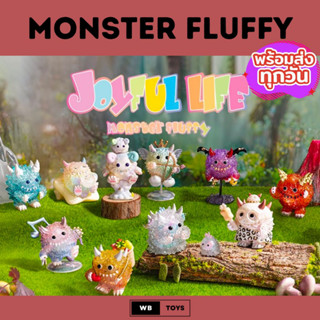 🌈พร้อมส่ง🌈 Instinctoy Monster Fluffy Joyful Flife Series โมเดล ฟิกเกอร์ การ์ตูนสะสม Popmart ระบุตัวแยก ใหม่ ของเท้ GID