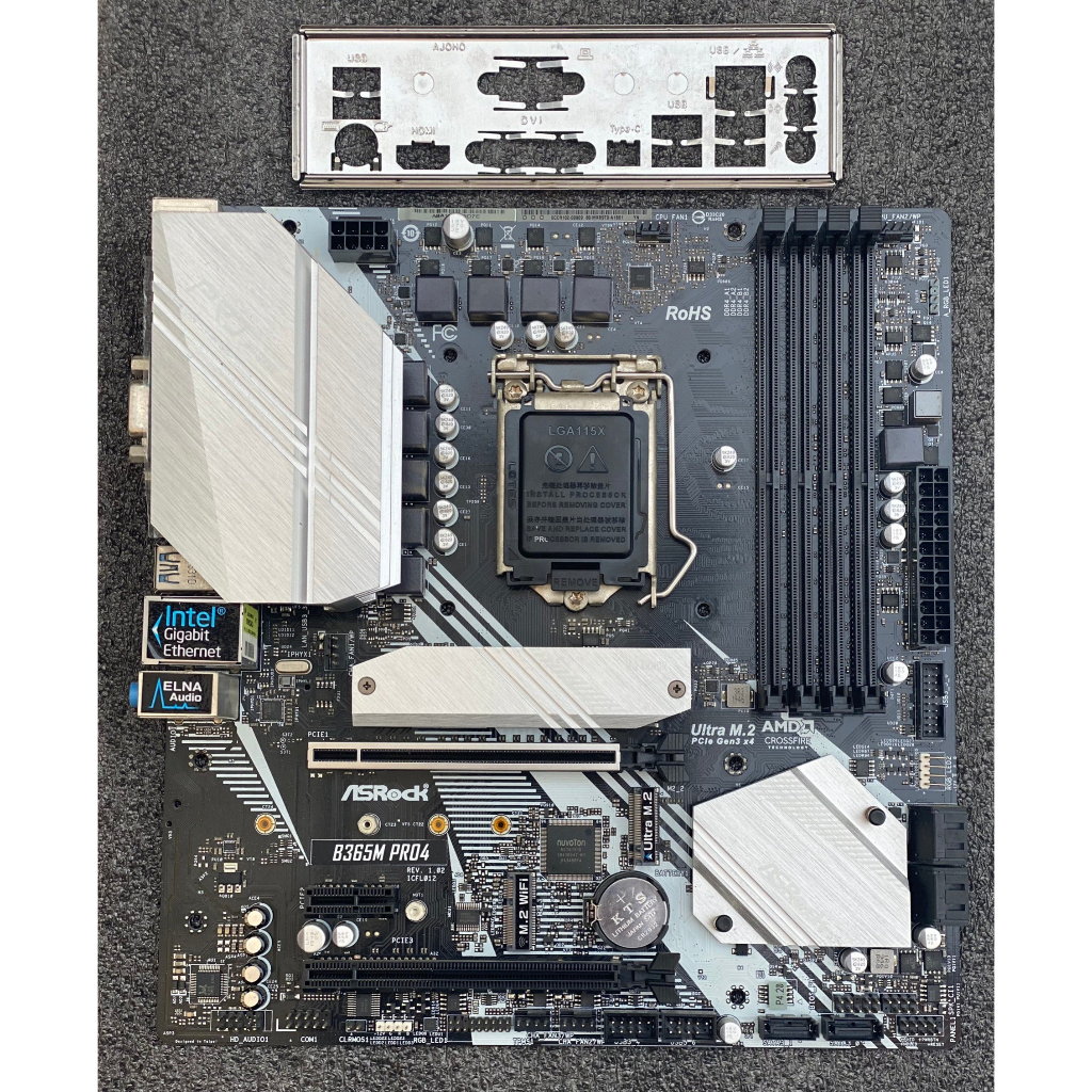 MAINBOARD (เมนบอร์ด) 1151 ASROCK B365M PRO4