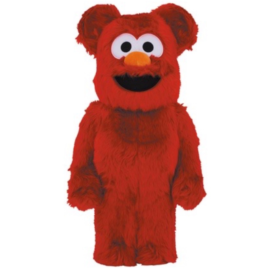 (ของแท้) Bearbrick ELMO Costume Ver.2.0 1000% แบร์บริค Be@rbrick by Medicom Toy ของใหม่ มือ 1