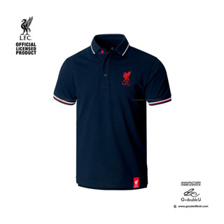 เสื้อโปโลผ้าจูติ  CVC  รุ่น LFC-P089 สีกรม