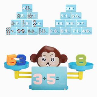 🐒Monkey Math Balance บาลานซ์ทอย ตราชั่งสอนเลข ของเล่นเสริมพัฒนาการเด็ก ลิงชั่งน้ำหนัก นับยอดเงิน เกมคณิตศาสตร์