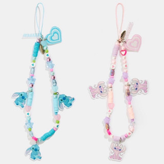 ✨ พร้อมส่ง ✨ Disney x Skinnydip Stitch Beaded Phone Strap (ลิขสิทธิ์แท้ 100%) สายห้อยโทรศัพท์สติช