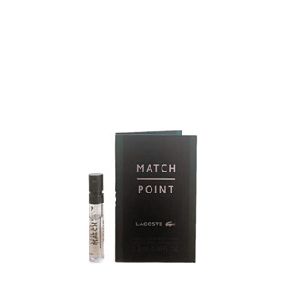 LACOST Match Point EDP 1.2 ml (ผลิต07/2021) ของแท้💯% หัวสเปรย์ ไม่เต็มขวดแก้ว