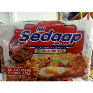 บะหมี่กึ่งสำเร็จรูปเเบบเเห้ง Sedaap malaysia รสสไตล์เกาหลีเเละรสดั้งเดิม