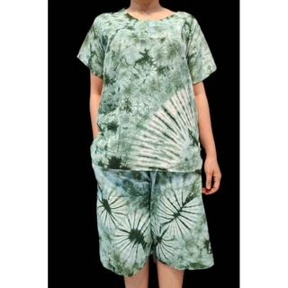 ชุดมัดย้อม เสื้อ-กางเกง