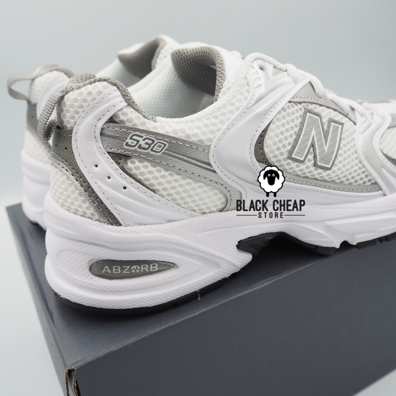 พร้อมส่ง (ของแท้ 100%) New Balance MR530AD สีขาวเทา รุ่นฮิต เบามาก ดาราใส่เยอะ