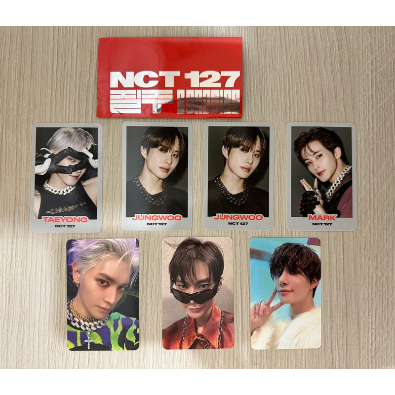 (พร้อมส่ง) NCT 127 การ์ด 2 Baddies Trading Card Random B ver.  (แทยง โดยอง จองอู มาร์ค)