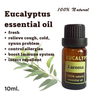 j.aroma น้ำมันหอมระเหยยูคาลิปตัส สกัดจากธรรมชาติ100% j.aroma Eucalyptus essential oil 100% Natural