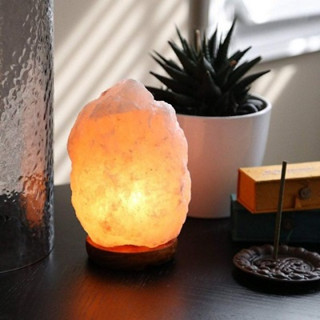 ขนาด 2กิโล โคมไฟเกลือหิมาลายัน Himalayan Salt Lamp ทรงธรรมชาติ