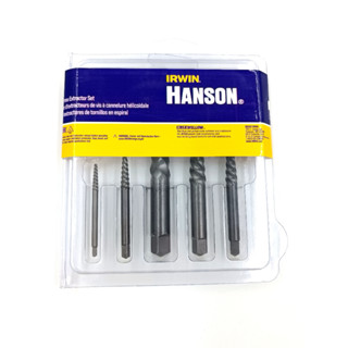 IRWIN ถอนเกลียวซ้าย 5 ตัวชุด EX1-EX5 Hanson 53535 Made In USA