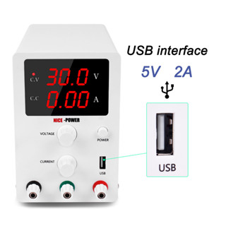 NICE-POWER R-SPS3010 110V/220V 30V 10A ปรับ LED จอแสดงผลดิจิตอล DC Power Supply Switching