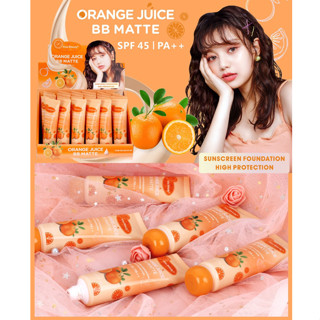 KISS BEAUTY Orange BB Matte บีบีส้ม ครีมปกปิดริ้วรอยพร้อมบำรุงผิว