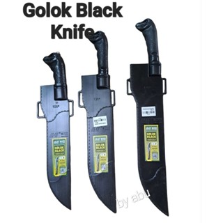 มีดเดินป่า GOLOK BLACK#SAM LEE M2222# มี3ขนาดให้เลือก  MALAYSIA  มีด#มีดพก#