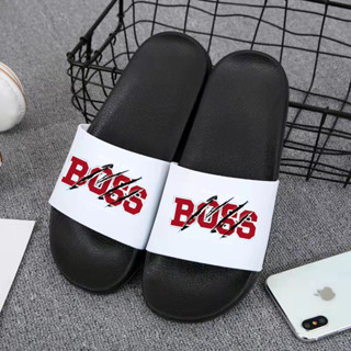 ❤️ส่งจากไทย!!!❤️Fashion home slippers รองเท้าแตะ ใส่สบาย รองเท้าแตะผู้ชาย รองเท้าแตะผู้หญิง TXB43