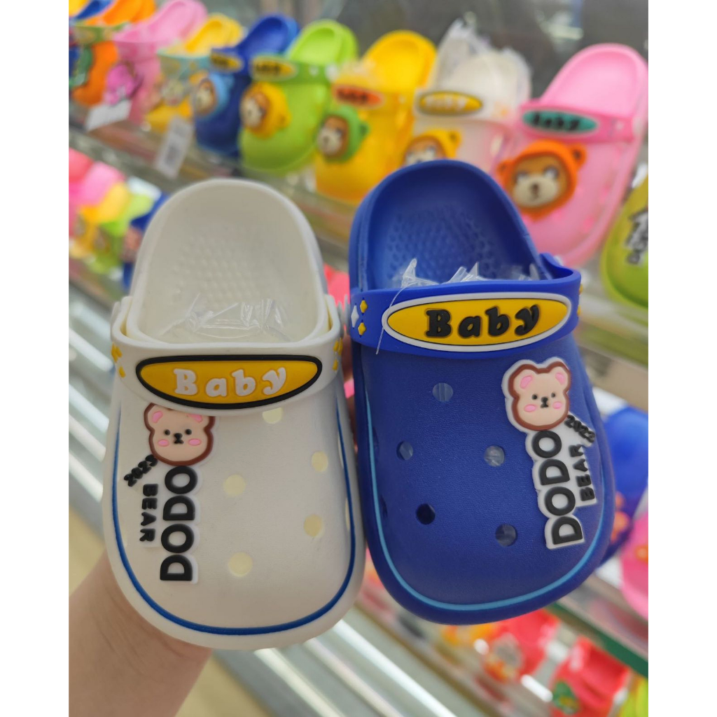 ลด10% โค้ด DDXDECW4 YBABY-05 พร้อมส่ง รองเท้าแตะเด็ก ลวดลายการ์ตูน