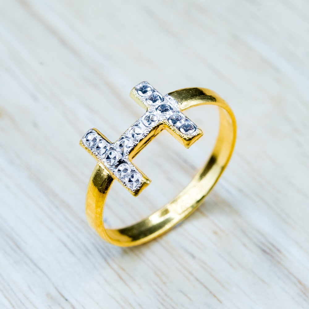YHLG️ แหวนทองแท้เอชชุบสี น้ำหนักครึ่งสลึง