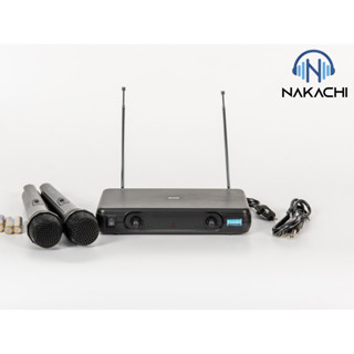 NAKACHI ชุดไมโครโฟนไร้สาย VHF รุ่น M - 444