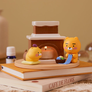 ( พร้อมส่ง ) Kakaofriends Tealight Candle Holder Ryan &amp; Choonsik แท่นวางเทียนหอม