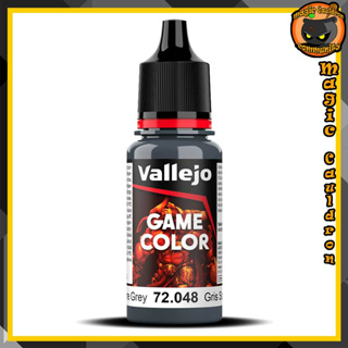 Sombre Grey 18ml. New Vallejo Game Color สีอะคริลิคสูตรน้ำ