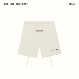 SLUM LTD - HYPXLAB HYPX Logo Sweatshort Cream