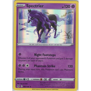 [Pokémon] Spectrier Rare lost origin F 081/196