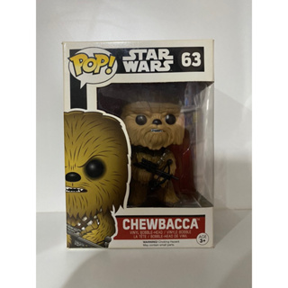 Funko Pop Chewbacca Star Wars 63 กล่องมีรอยยับ