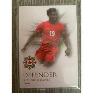 การ์ดฟุตบอล Futera Unique Alphonso Davies Base 2022/2023 Canada