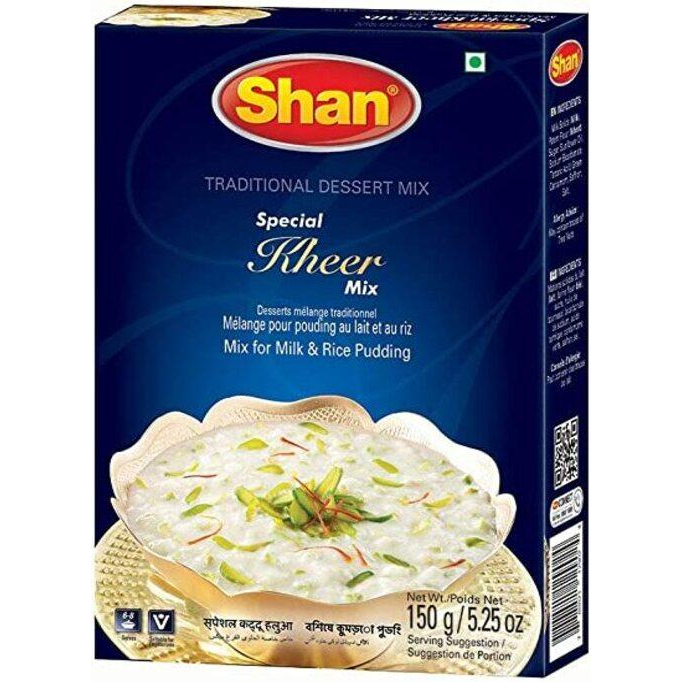 สูตรอินเดีย ชาน เชียร์มิกซ์ 150 กรัม Shan Indian Recipe Sweet Traditional Kheer Mix 150g Just Mix Wi
