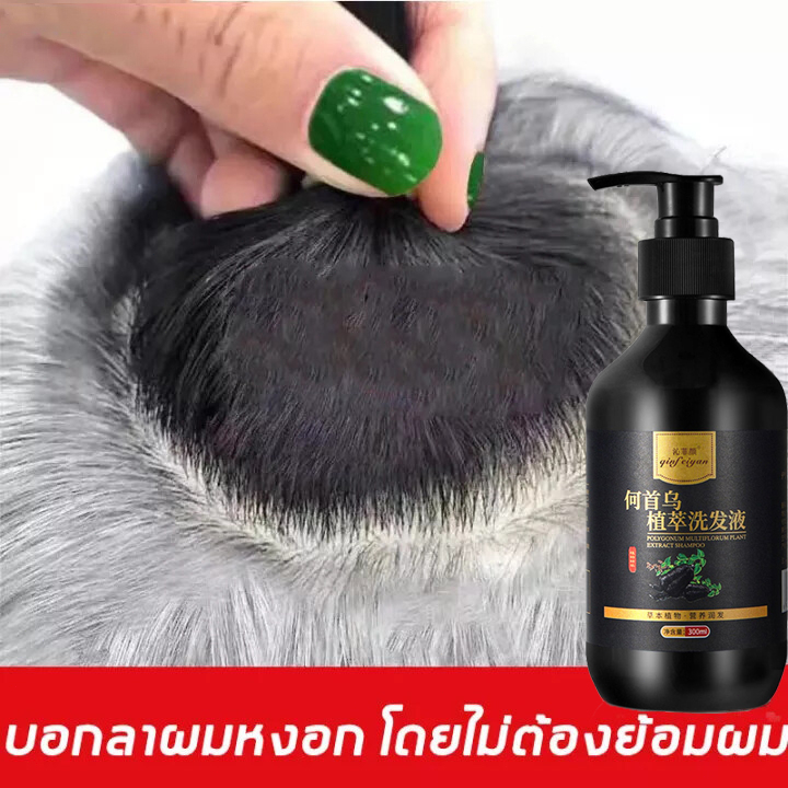 แชมพูแก้ผมหงอก แชมพูสระผมหงอก แชมพูเหอโส่วอู 300Ml แชมพูแก้ผมร่วง แชมพูปิด ผมหงอก ยาสระผมดำถาวร ผมหงอกกลับมาดำ ถูกที่สุด พร้อมโปรโมชั่น ก.ค.  2023|Biggoเช็คราคาง่ายๆ