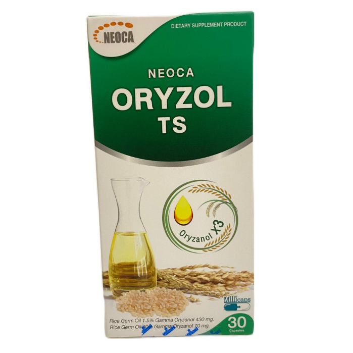 Neoca Oryzol TS 30 TAB. นีโอก้า น้ำมันจมูกข้าว