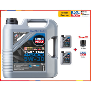 Liqui Moly น้ำมันเครื่อง รุ่น Top Tec 4600  5W-30 7, 8L.