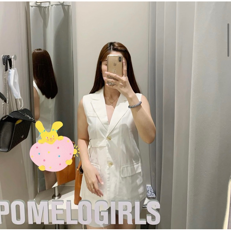 pomelo blazer size s