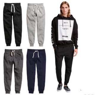 [ลดเพิ่ม50% ใส่โค้ดDET50MAY]  มี 4สีให้เลือก กางเกงขายาว Jogger กางเกงวอร์ม Sweatpants