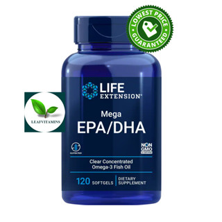 Life Extension Mega EPA/DHA / 120 Softgels