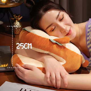 Specialthing หมอนงีบ ขนมปัง หมอนตุ๊กตา สอดแขนได้ เบาะพิงหลัง หมอนออฟฟิศ หนานุ่ม พรีเมียม อย่างดี