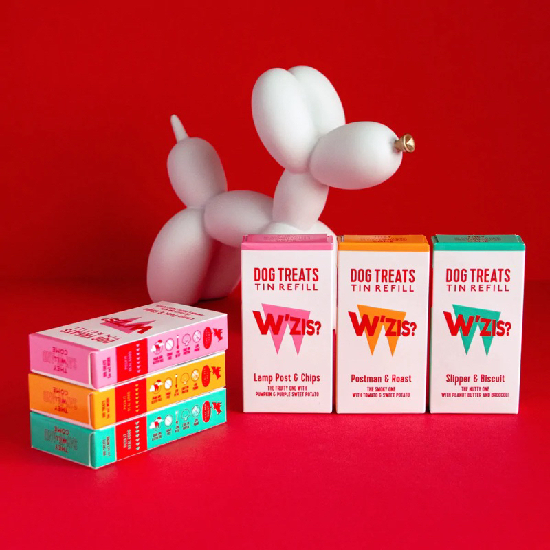 ขนมสุนัข W'zis - Vegan Treats Refill (Plant Based No Meat!)