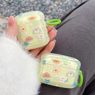 ✨เคสแอร์พอด 2 1 pro2 Case for Airpods 3 pro แฟชั่น น่ารัก การป้องกันการตก ซิลิโคนนิ่ม Soft Case Airpod gen 3 2021