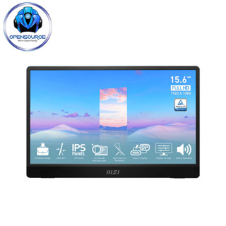 [พร้อมส่ง]MSI: PRO MP161 Portable Monitor 15.6" FHD 60hz (รองรับ Type-C และ HDMI)ประกันศูนย์ Ascenti 1ปีเต็ม