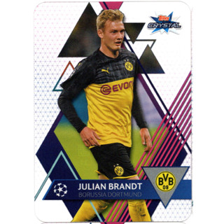 1 x Julian Brandt #32 Topps CRYSTAL 2019/20 cards