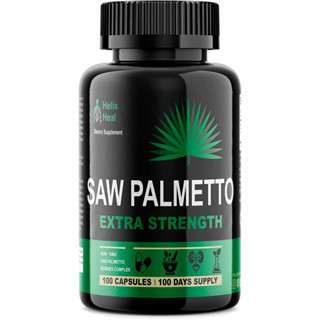 Saw Palmetto DHT Blocker Supplement 100capsules - ช่วยลดผมร่วง ผมบาง ศรีษะล้าน ที่เกิดจากฮอร์โมน