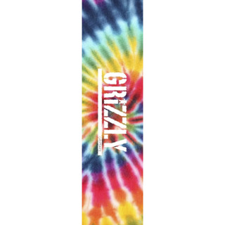 Grizzly | 9" x 33" Tie-Dye Stamp Griptape